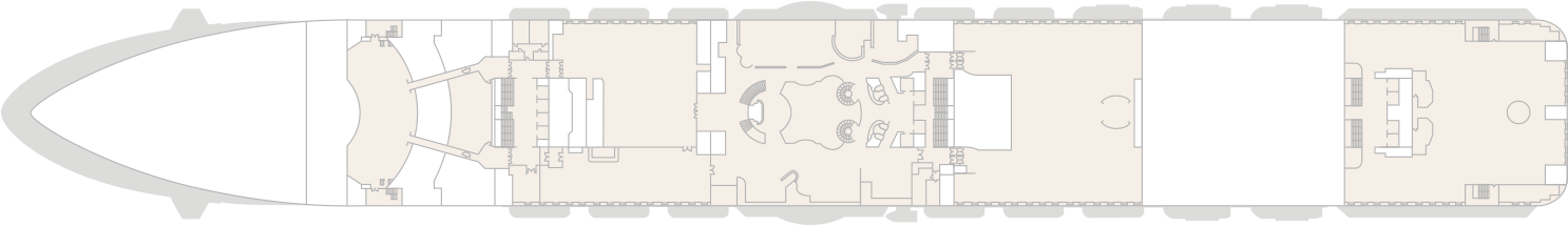 盛世公主號遊輪6F